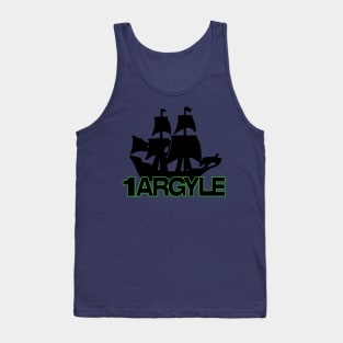 One argyle with ship Tank Top